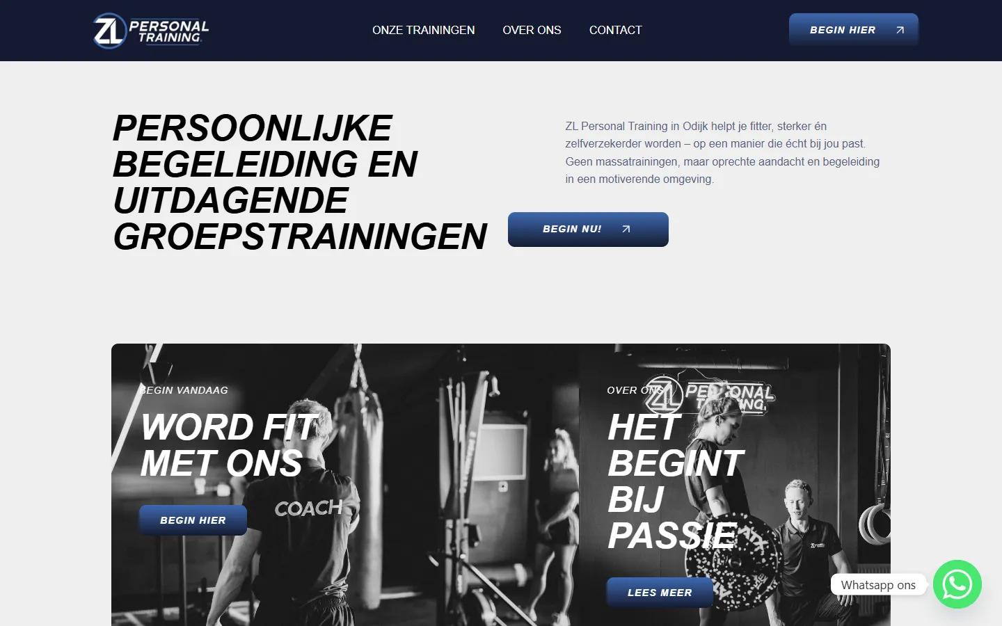 Screenshot van ZLPT — zlpt.nl